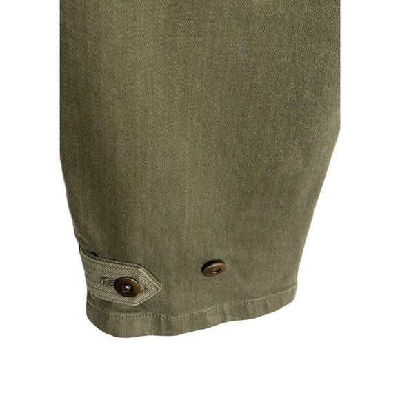 ARITZIA WILFRED FREE MODERN CARGO OLIVE GREEN BUTTON FLY PANTS SIZE 6 - Picture 5 of 11